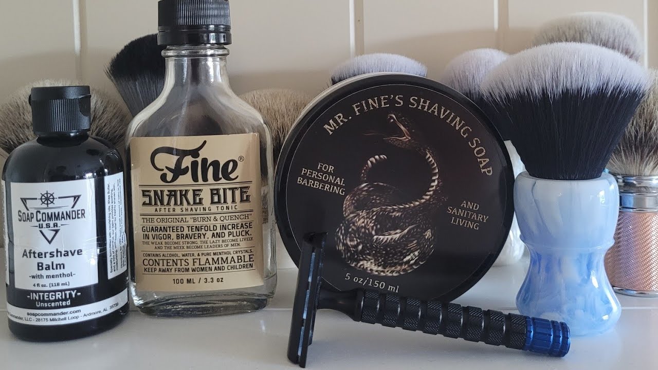 Wetshaving: Review of Mr. Fine's - Snake Bite shaving soap | Karve Overlander