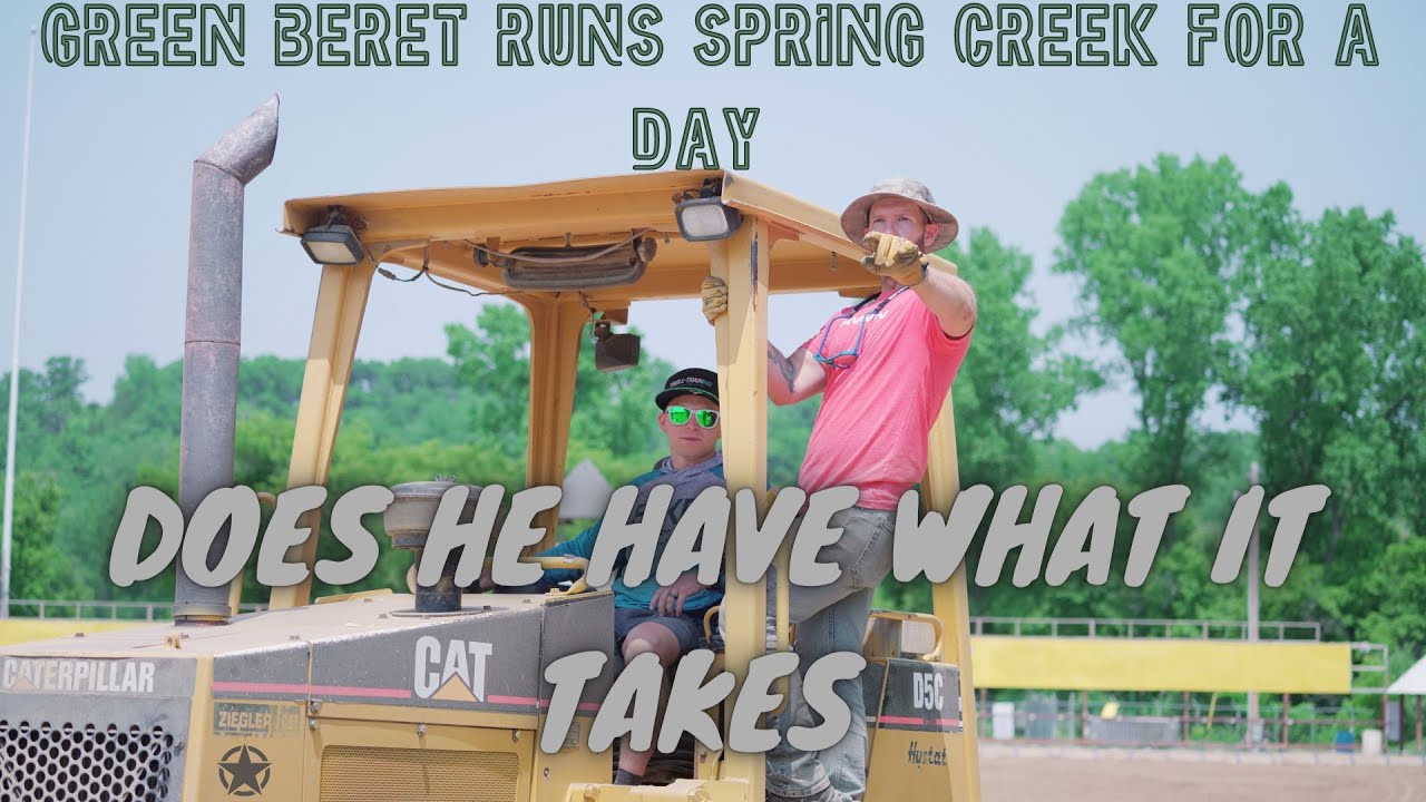 Green Beret Runs Spring Creek Motocross Track For A Day!