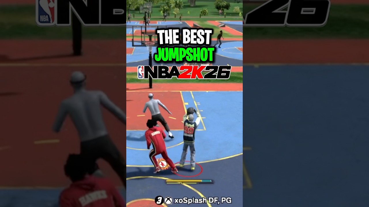 BEST JUMPSHOT FOR GUARDS IN NBA 2K26 #nba2k26 #nba2k #xosplash