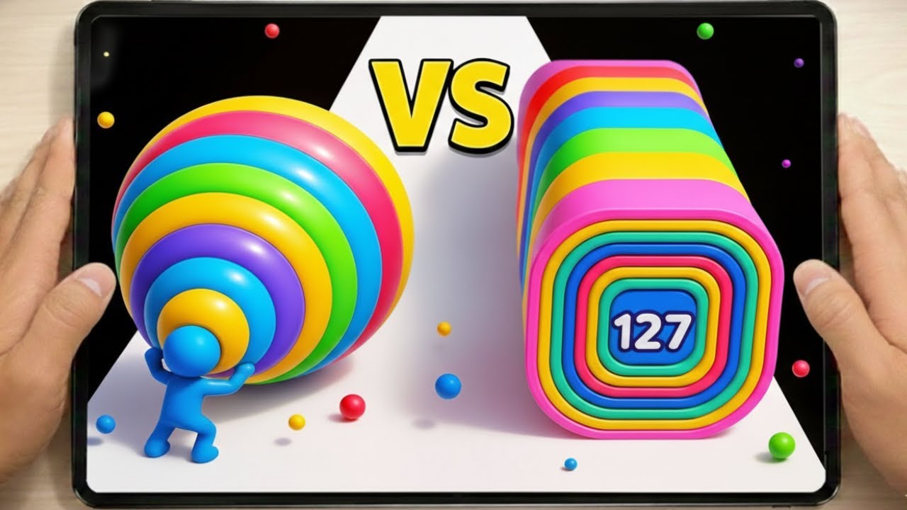 LAYER MAN 3D 🧱 VS SMASH RUNNER 3D 🔨 | THE ULTIMATE STACK & SMASH CHALLENGE! 🚀✨💎 #Gaming