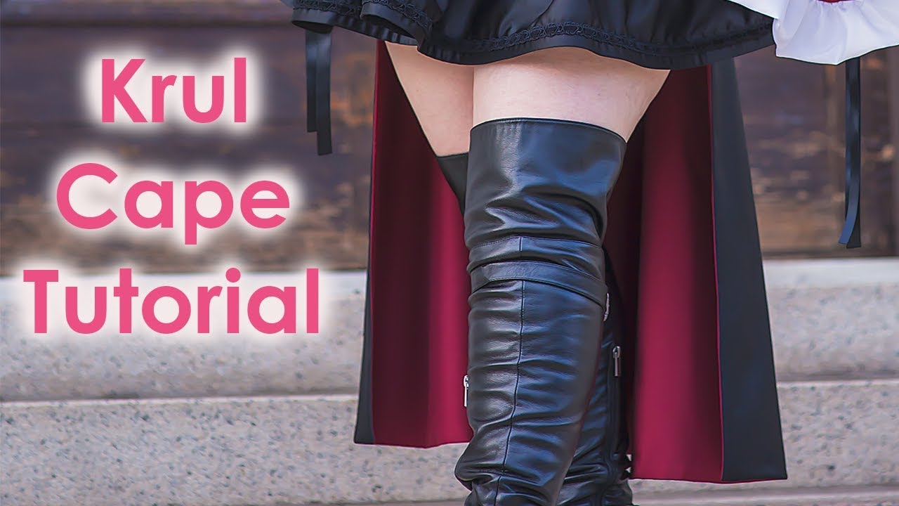 Krul Tepes Cosplay Tutorial Part 1: Buttcape