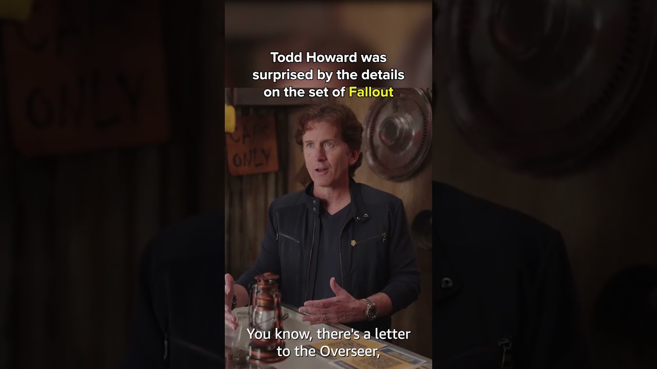 This Fallout show detail surprised Todd Howard