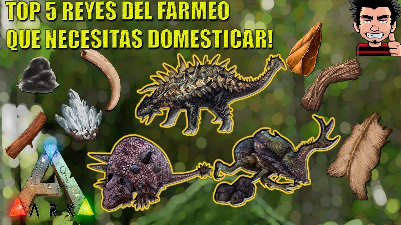 TOP 5 CRIATURAS QUE TIENES QUE DOMESTICAR GUIA COMO EMPEZAR ARK SURVIVAL EVOLVED  GAMEPLAY ESPAÑOL