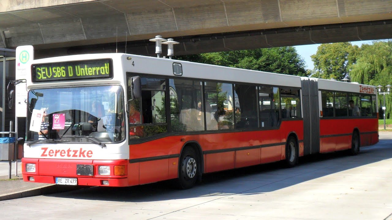 [Video] Bus MAN NG 272 | RE-ZR 477 | Zeretzke Reisen KG, Castrop-Rauxel (Kreis Recklinghausen)