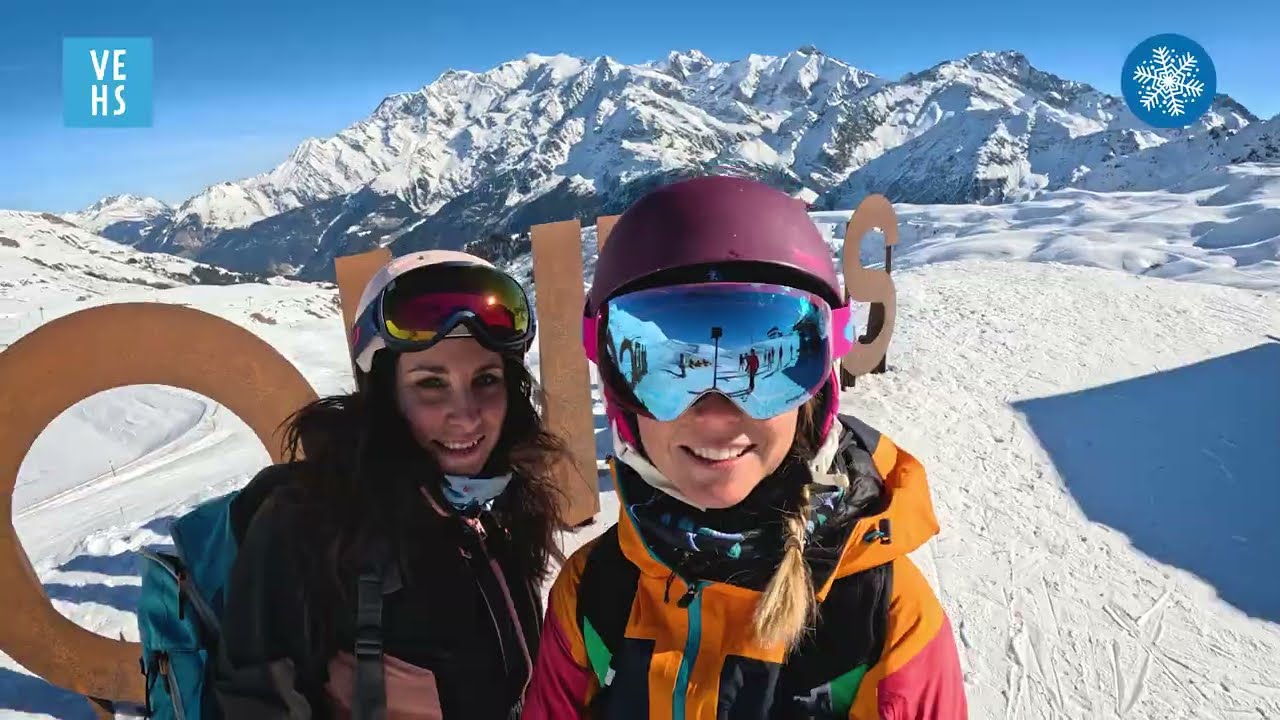 D&eacute;couverte de la station de ski des Contamines-Montjoie