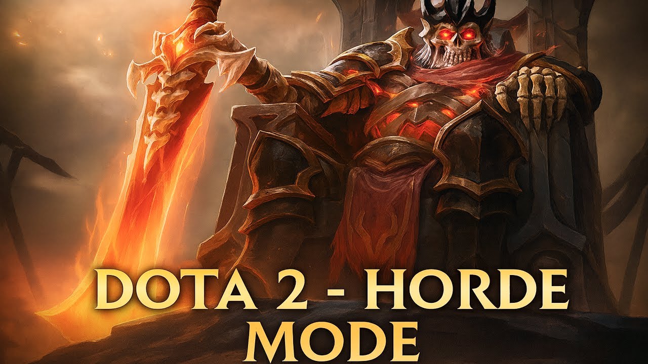 Dota 2 - Horde Mode (Защита крепости)