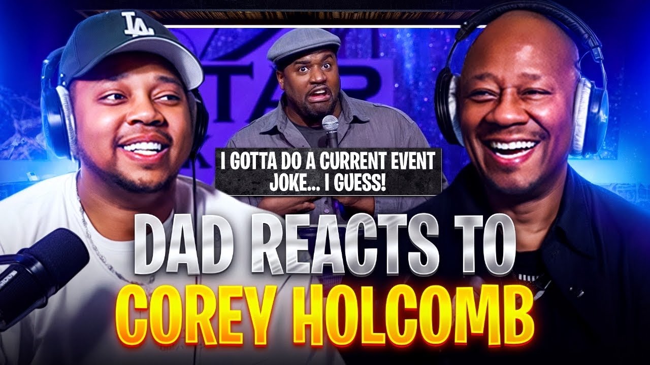Dad Reacts to Corey Holcomb⎢I gotta do a current event joke... I guess!