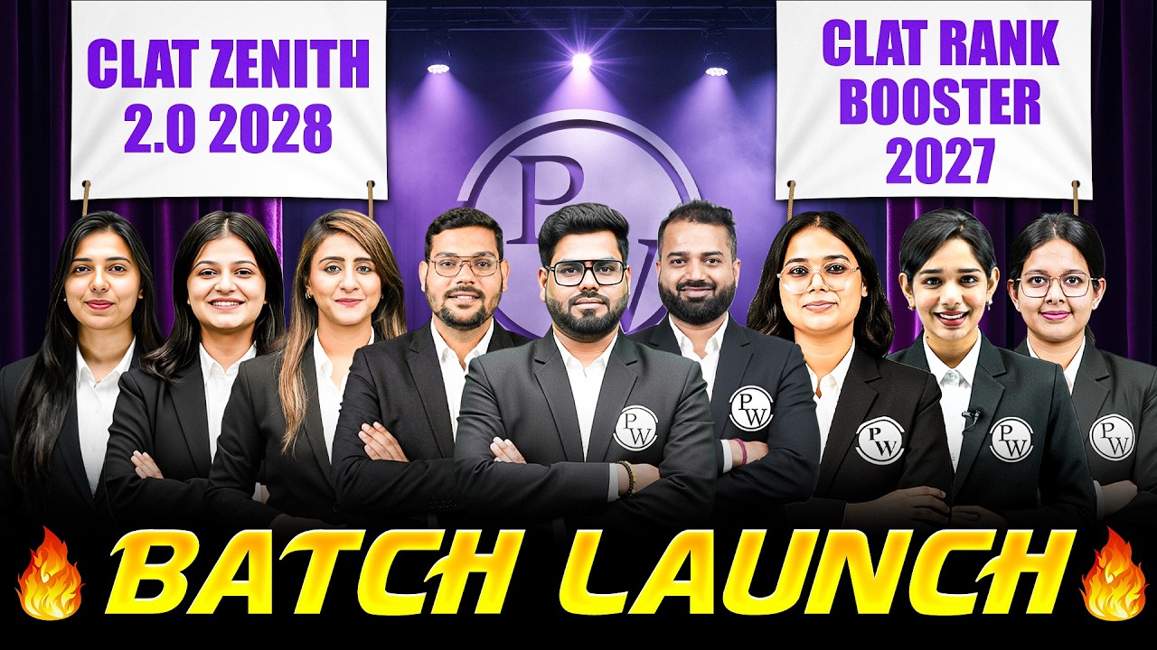CLAT ZENITH 2.0 2028 & CLAT RANK BOOSTER 2027 BATCH Launch 🔥 #CLAT2027 #CLAT2028  #CLATExam