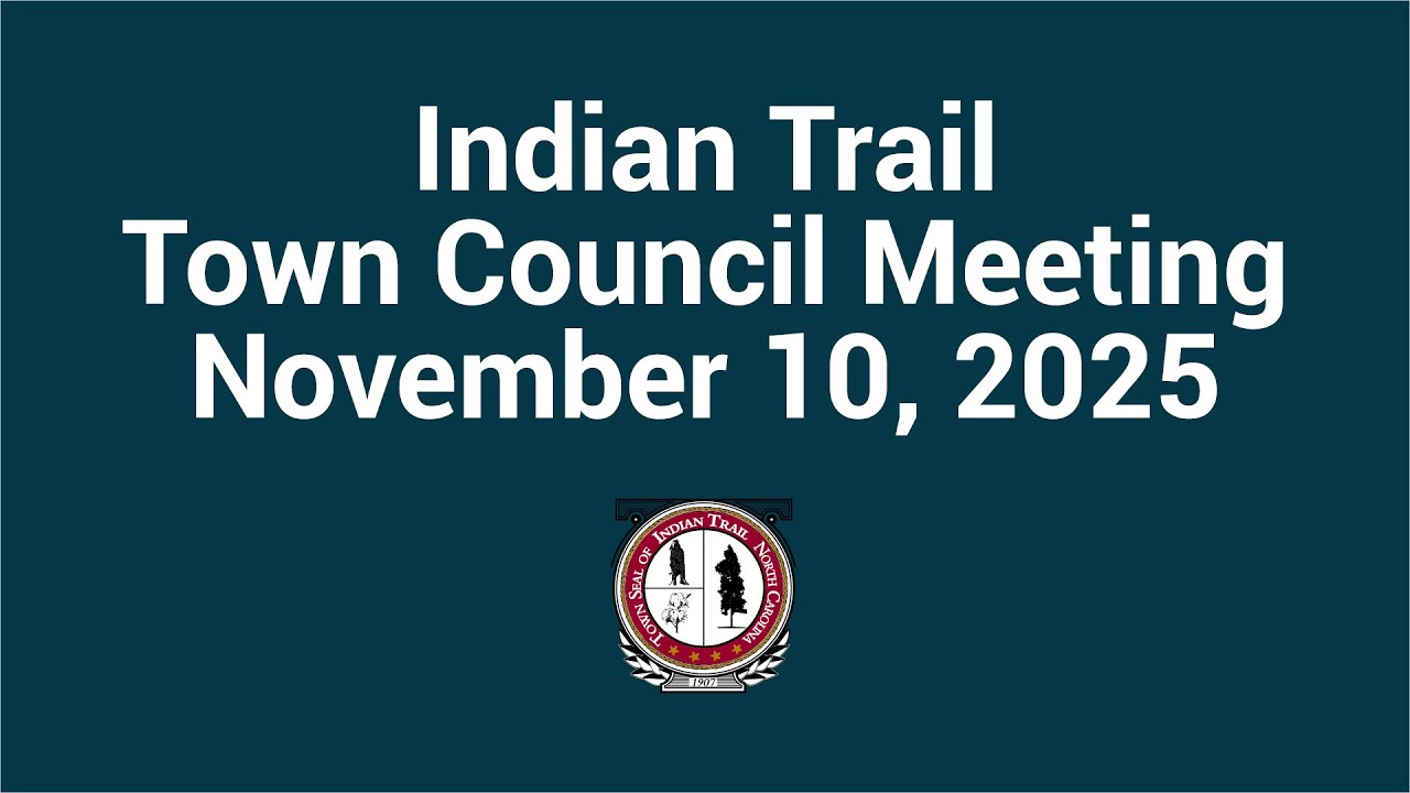 November 10, 2025, Town Council Meeting