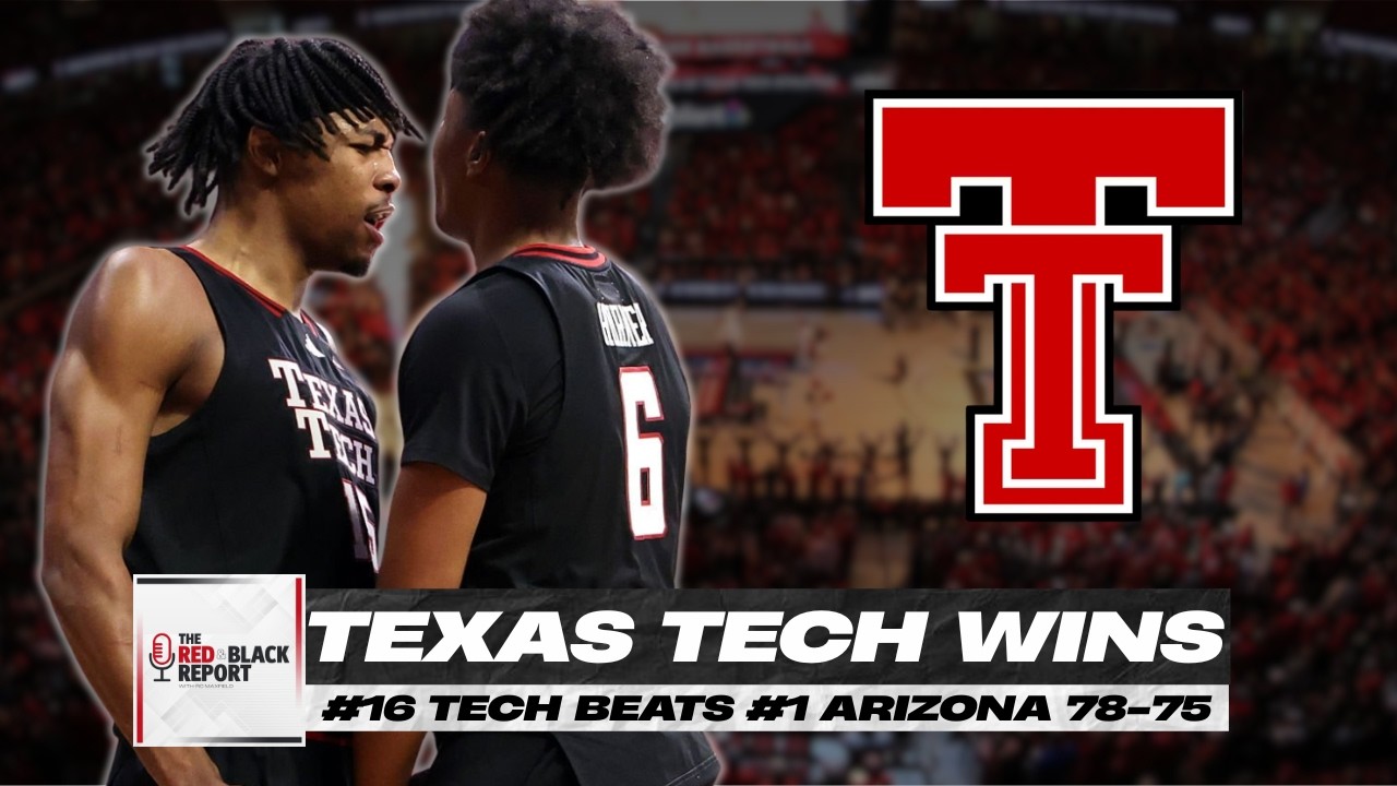 TOUGHEST TEAM WON 😤 #16 Texas Tech Takes Down #1 Arizona 78-75!