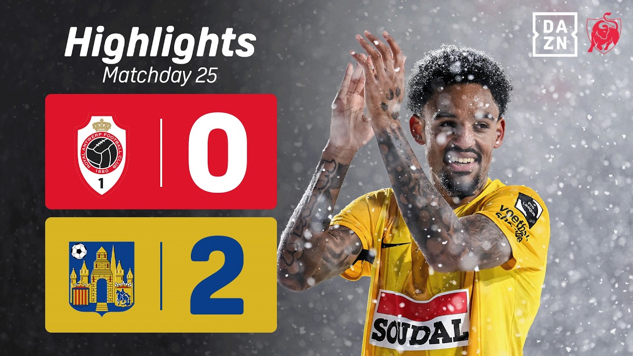 Le KVC Westerlo passe devant le Great Old. 🔝📊 KVC Westerlo - Royal Antwerp FC