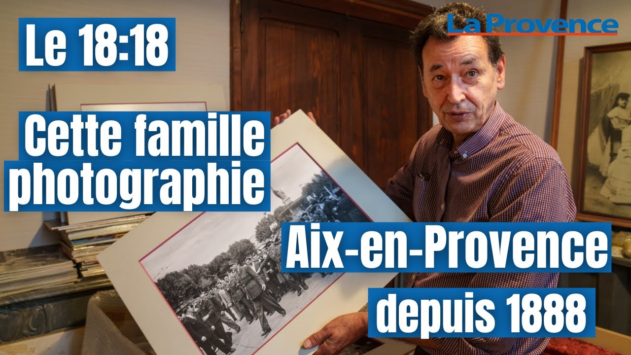 De père en fils, ils photographient Aix-en-Provence depuis 1888