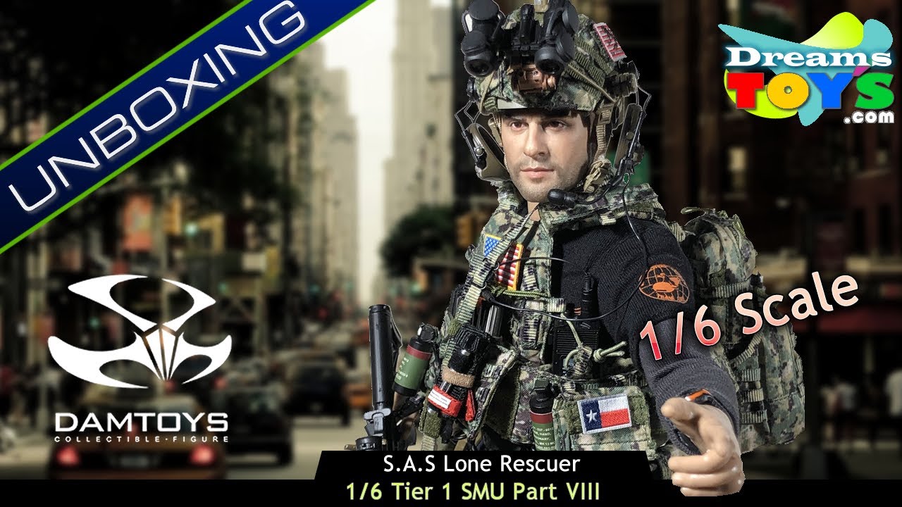 Unboxing Figura escala 1/6 DEVGRU Naval Special Warfare Development Group AOR2 Ver
