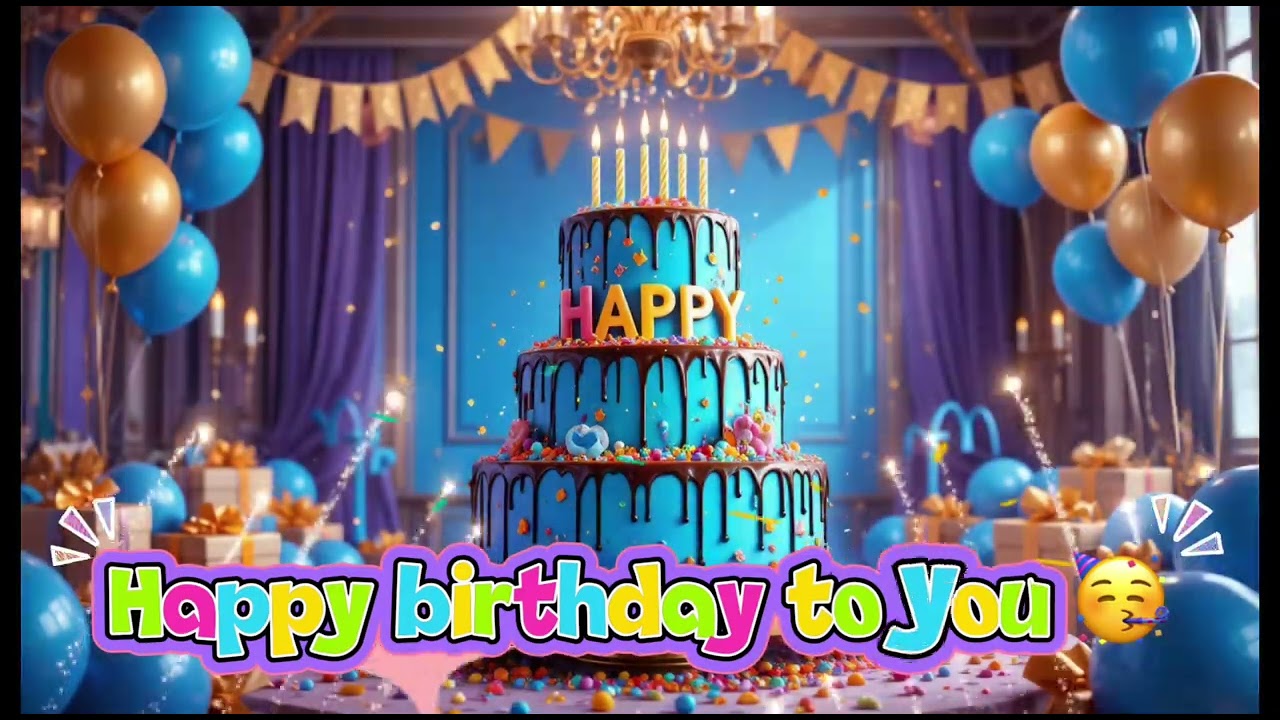 Happy birthday to you 🎊🎂birthday music 🎶 ￼￼#birthdaybliss #birthdaygreetings #happybirthday 