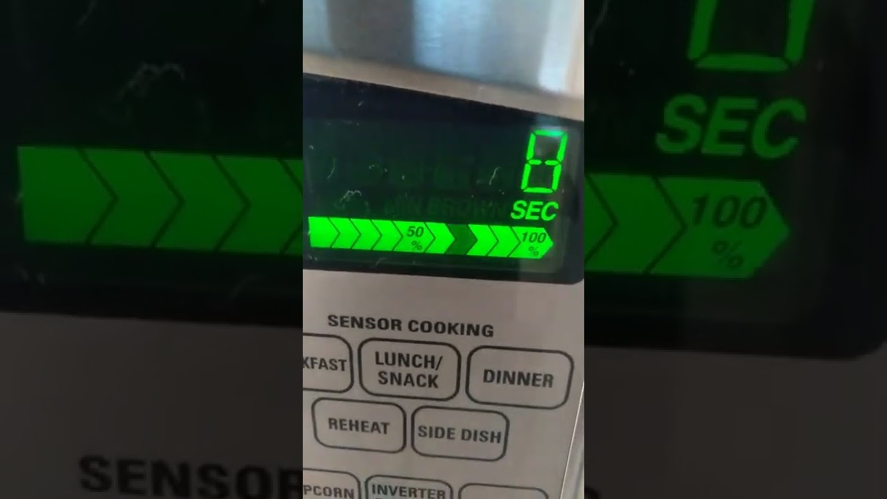 Microwave Counting Down Enjoy Your Meal