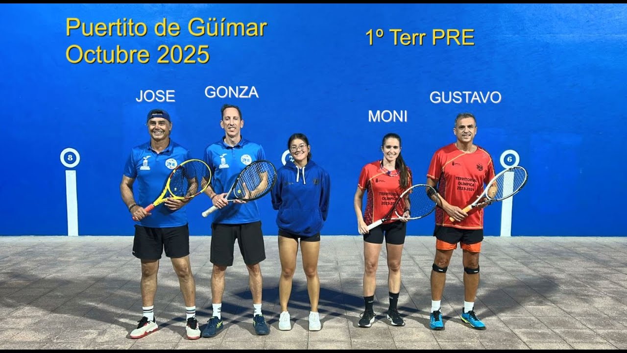 2025 10 - 1º Terr Frontenis PRE Gustavo Mónica & Gonzalo José Luis