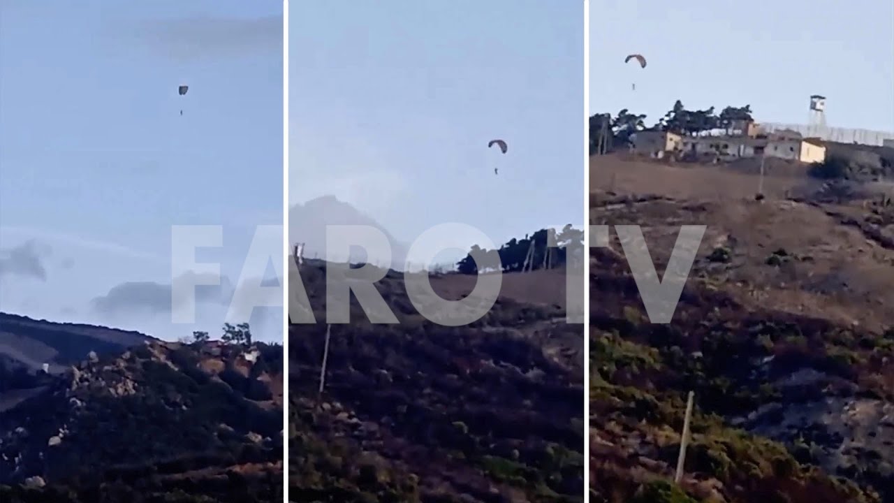 Otro inmigrante entra en Ceuta utilizando un parapente