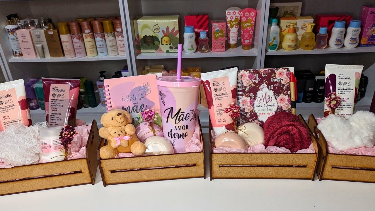 MONTANDO KITS PARA O DIA DAS MÃES COM PRODUTOS NATURA!