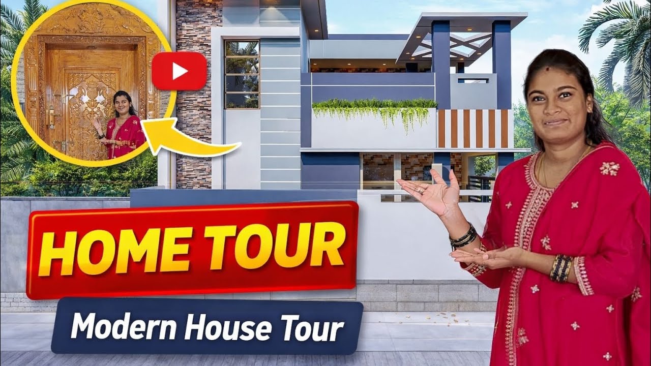 Finally My Home Tour 🏡 | Simple & Beautiful House Tour #hometour #tamilvlog #house 