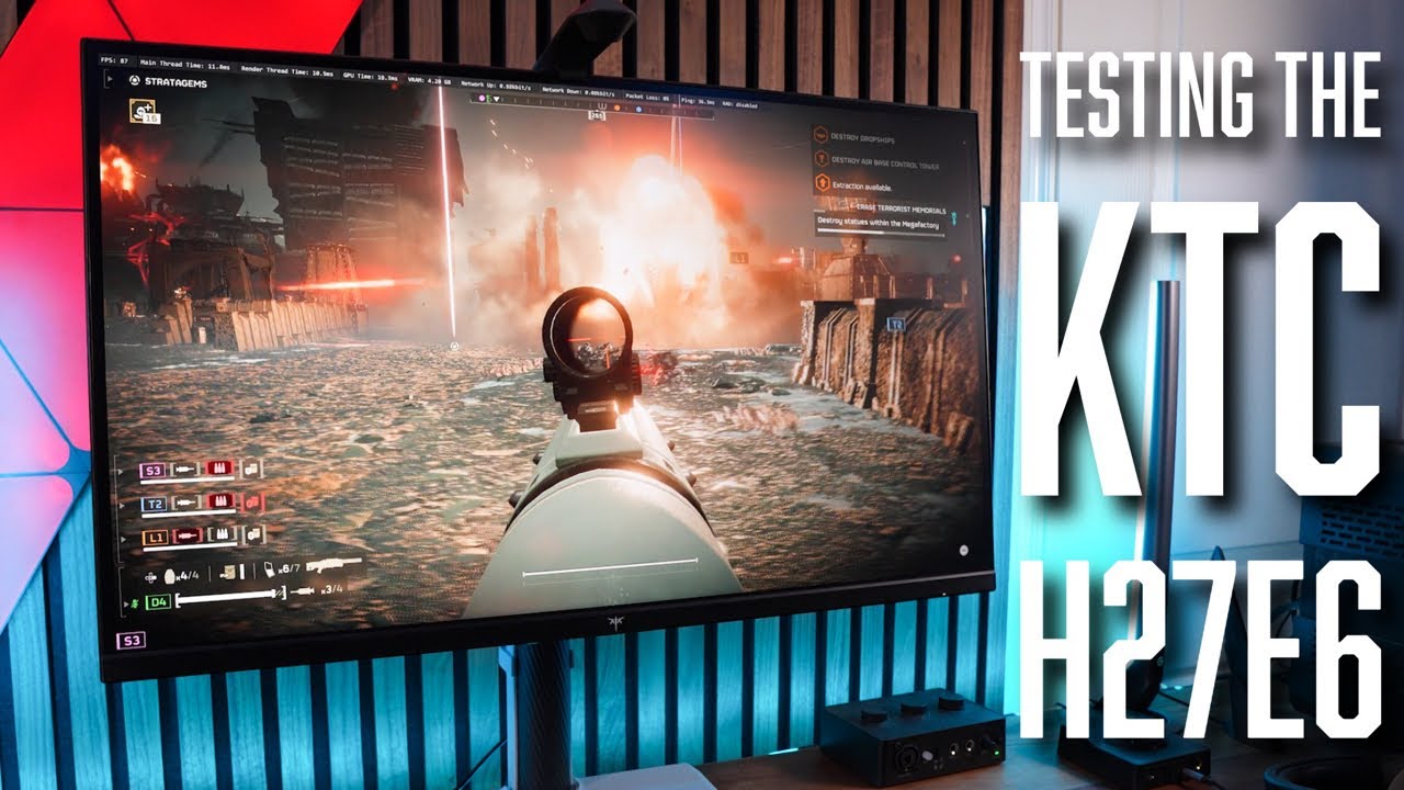Testing the KTC H27E6 Monitor - 2K | IPS | 320hz