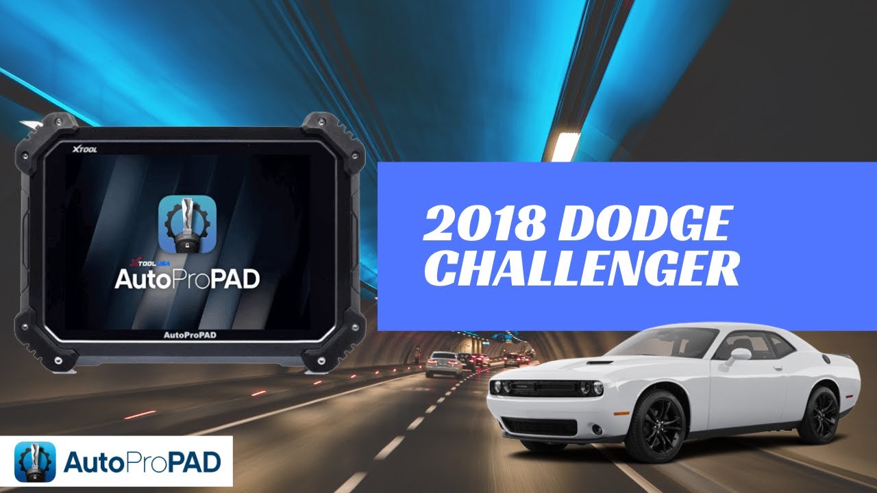 Programming a smart key to a 2018 Dodge Challenger | AutoProPAD
