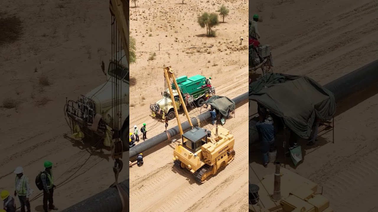 Raw Water Pipeline for Barmer Refinery | Megha Engineering