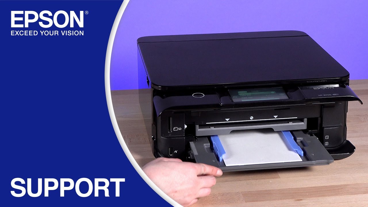 Epson Expression Photo XP-8700 | Loading Paper