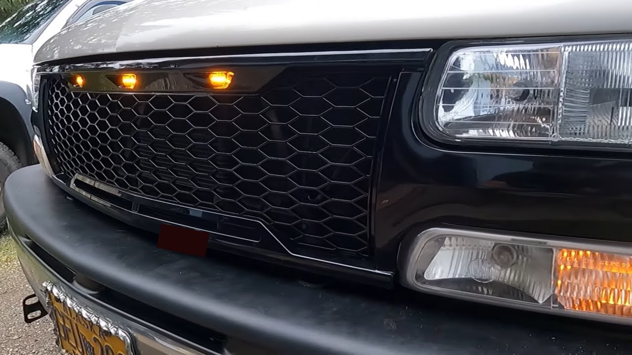 Easy GRILL Upgrade for Your 2000 Chevy Silverado!