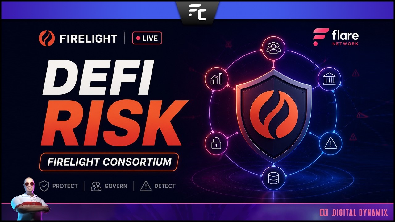 🤝 #FlareNetwork x Firelight 🔐 Есть ли у #DeFi проблемы с рисками? 🚀 Прямой эфир в X!
