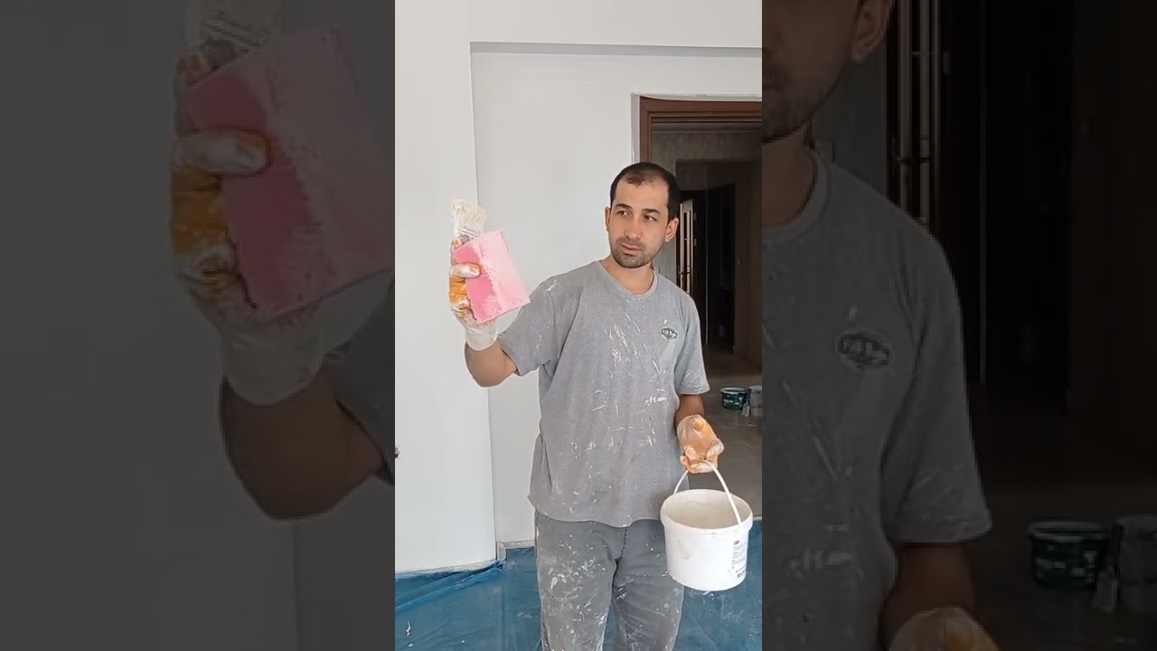 Dekoratif boya uygulaması (italyan boya)