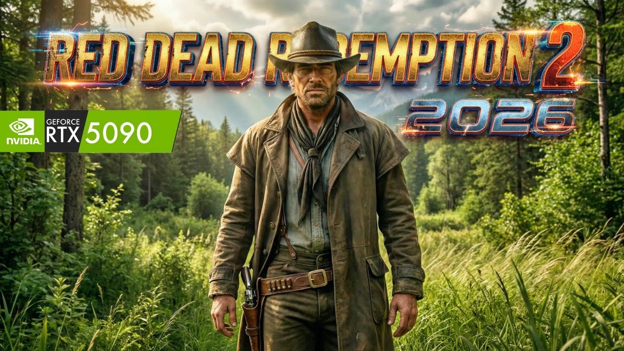 Maximum Graphics in Red Dead Redemption 2 / RTX 5090 / Ryzen 7 9800X3D 8 /64GB DDR5  3440X1440 UWQHD