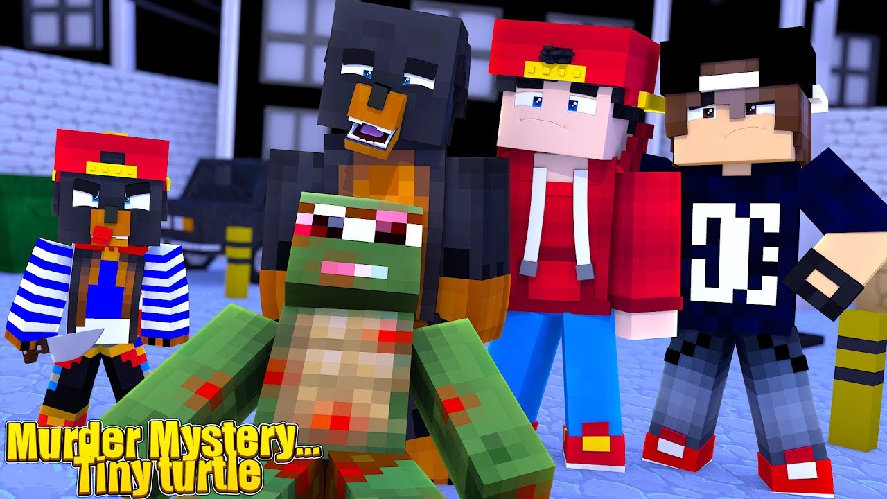 Minecraft THE MURDERED ONES - BABY MAX TAKES OVER THE LITTLE CLUB & MURDERS TINY TURTLE!!