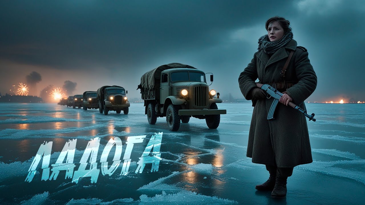 ЛЕДОВАЯ ТРАССА СМЕРТИ: ИСТОРИЯ МУЖЕСТВА И ОТВАГИ! Ладога. Все серии. Лучшие Военные Фильмы