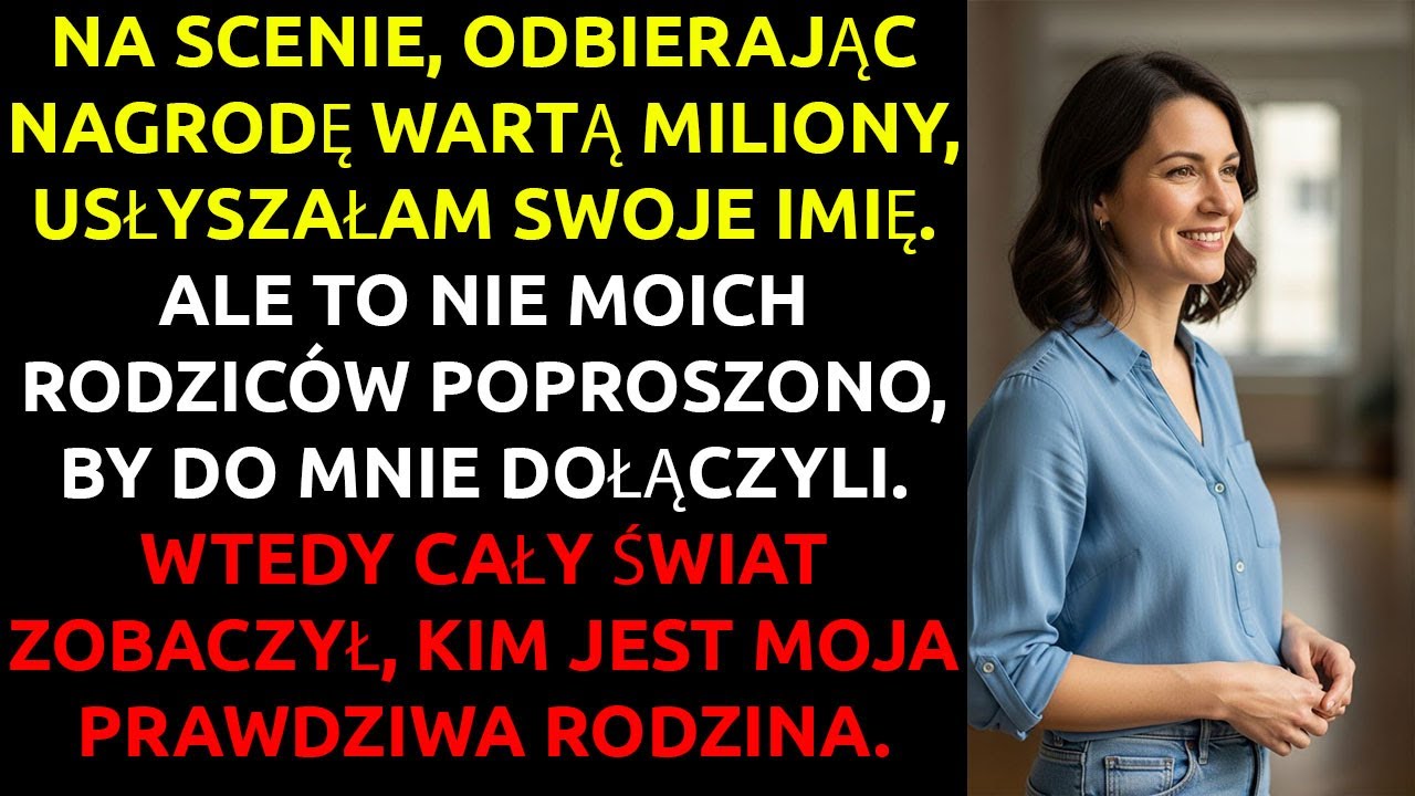 Moi rodzice NIE PRZYSZLI na rozdanie dyplomów... i ZOBACZYLI w telewizji, kogo stracili.