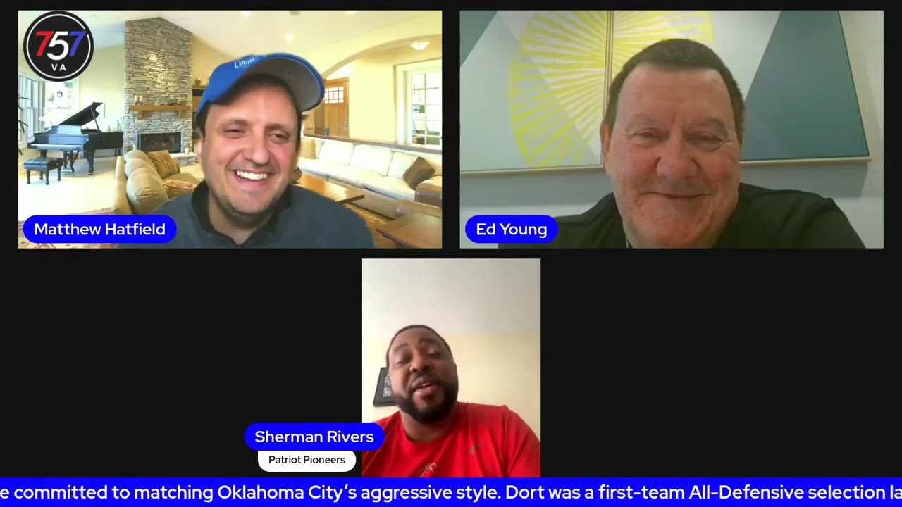 Patriot Hoops Coach Sherman Rivers Joins 757 Sports Talk on CoVA Sports TV - Feb. 28, 2026