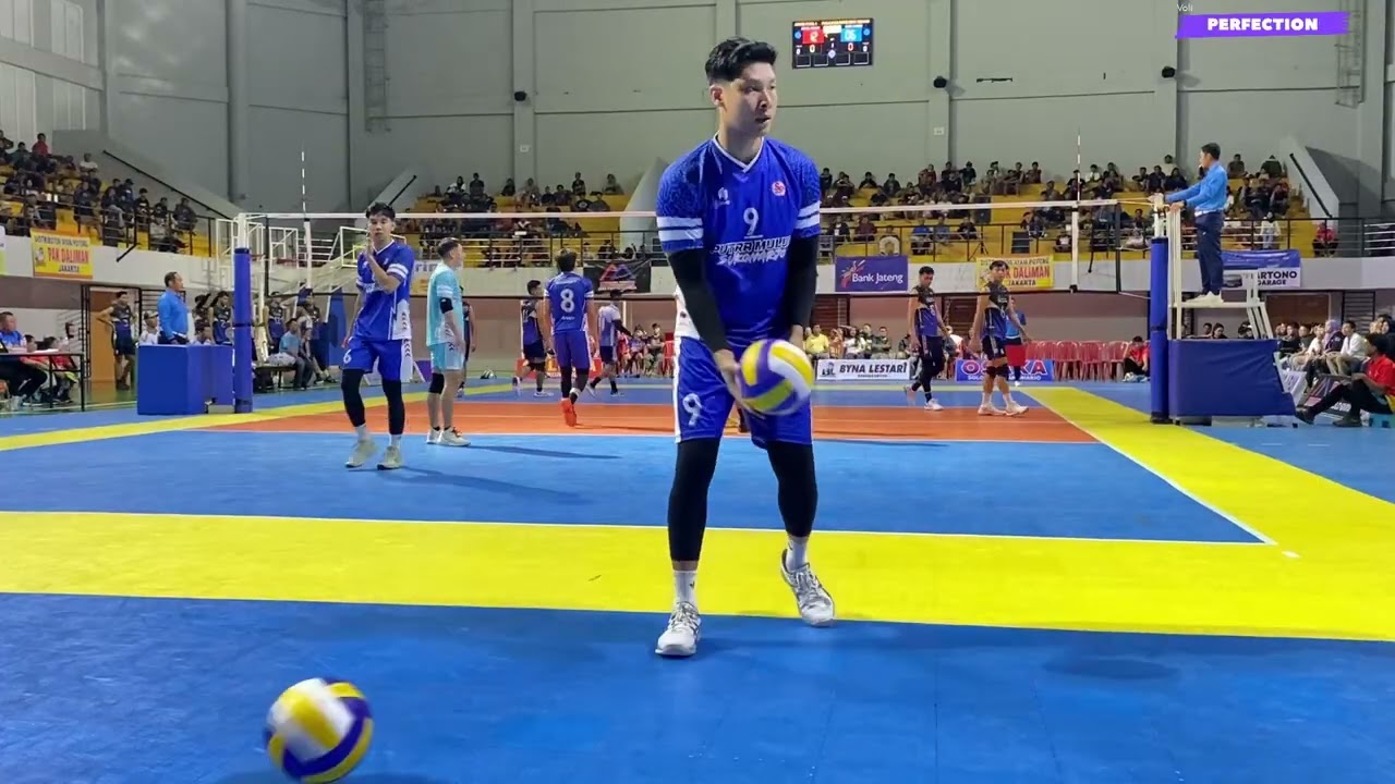 Fikri jose Bayu mahfud aji ujang Putra Mulur ❎arswenda apin diki Bank Jateng ‼️SET 1