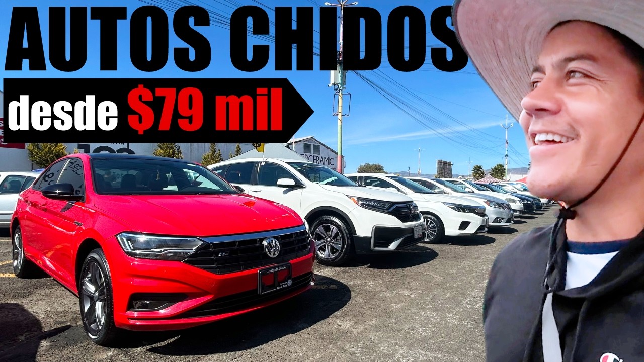 Autos CHIDOS desde $79 mil pesos en el tianguis de Pachuca Hidalgo parte 2 | Arre Canales