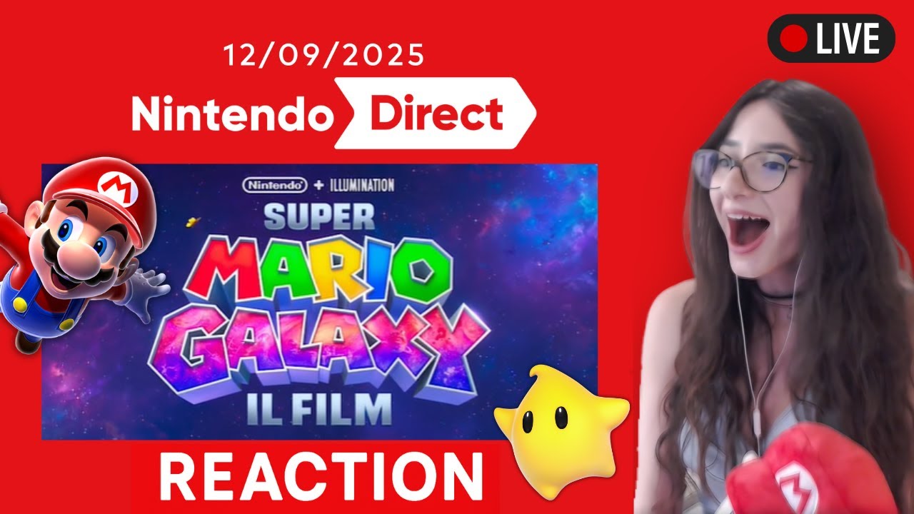 🔴 REACTION al DIRECT NINTENDO del 12/09/25 - Un escalation di emozioni