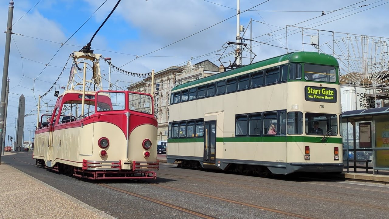 Blackpool Tramway Sunday B Fleet Specials 30th June 2024