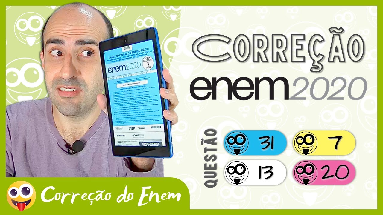 [CORREÇÃO DO ENEM] Questão 31 - Enem 2020 impresso - Prova azul ▷ Coração clinicamente partido