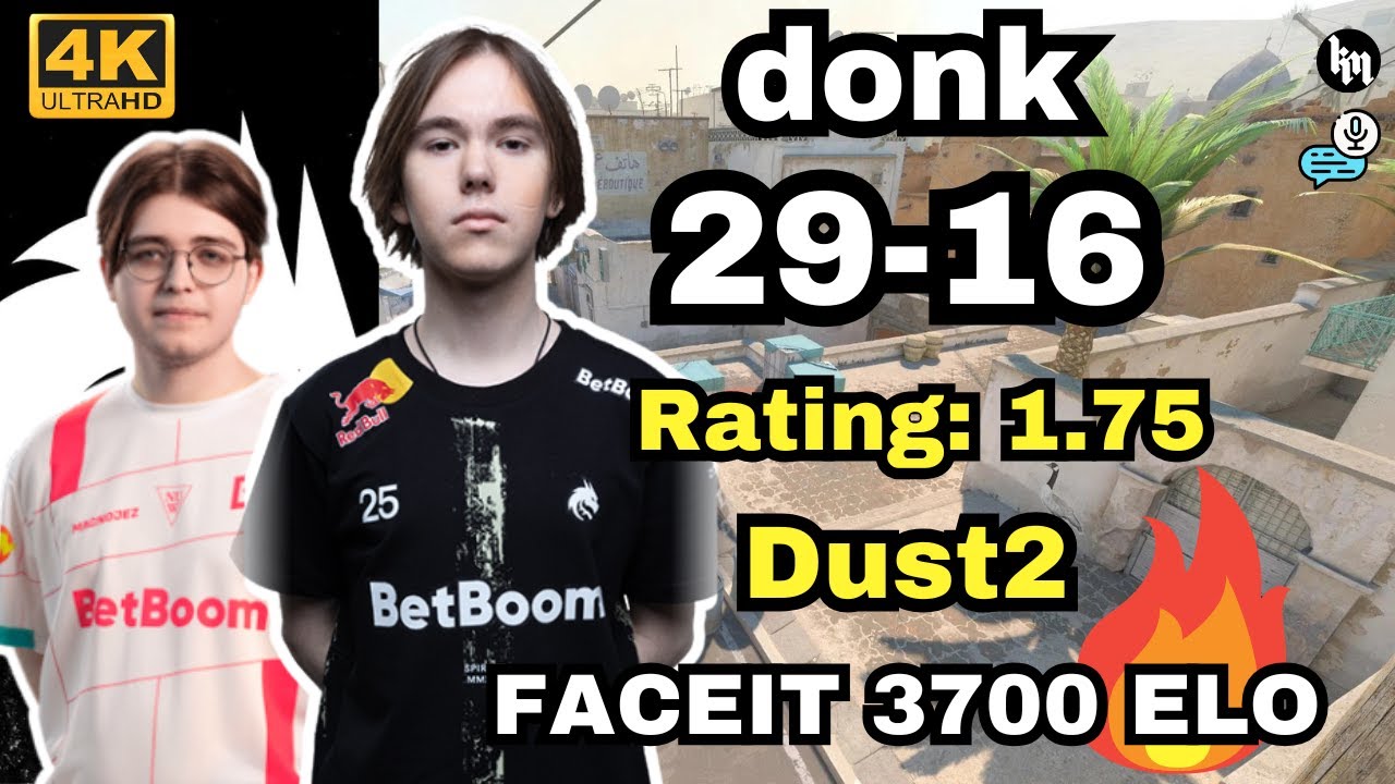 donk (29-16) w/Magnojez vs sh1ro/nafany/alpha (Dust2) | Feb 24, 2025 | CS2 POV/DEMO