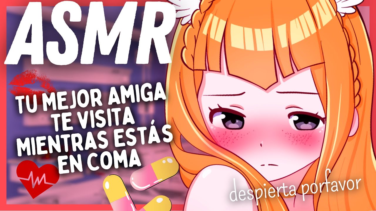 ASMR Roleplay ♥ Tu MEJOR AMIGA te visita mientras estás en coma [3DIO]