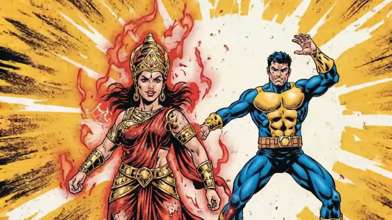 Super Commando Dhruva & Shakti: Mission Andhkaar | ComicChitra 90s | 90s Indian Superhero Comic