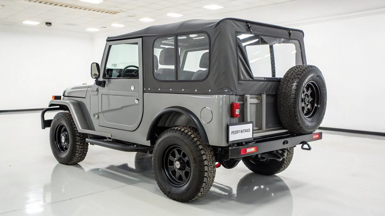 Mahindra MM 540 Jeep 2026 года | Возрождение классической легенды с современной мощью! 🔥