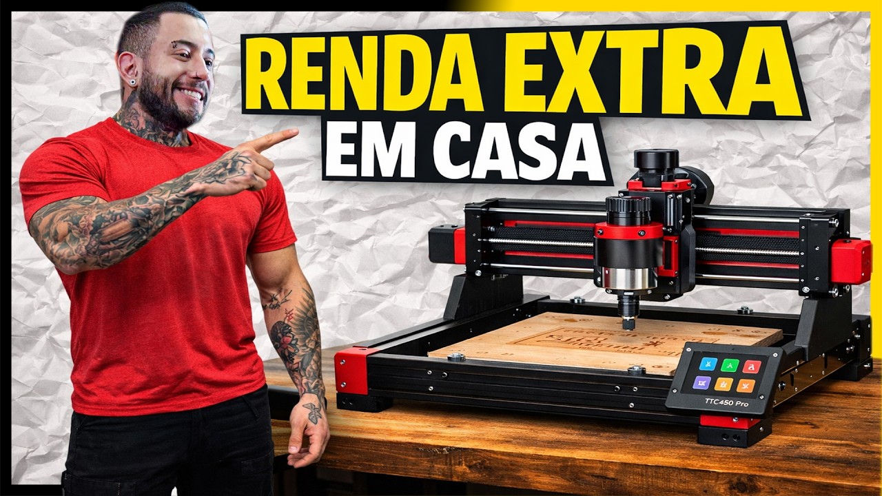 Máquina CNC TTC450 PRO! Como Montar, Ajustar, Gravura, Cortes, Renda EXTRA e TUDO SOBRE...
