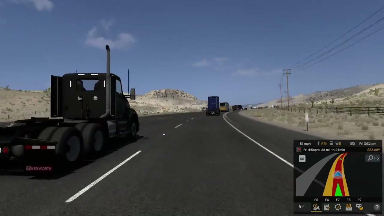 American Truck Simulator: Cajon Pass (Northbound)