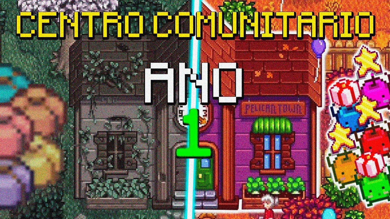 Como COMPLETAR o CENTRO COMUNIT&Aacute;RIO no PRIMEIRO ANO do Stardew Valley! (Guia completo ato 1 - Ver&atilde;o)