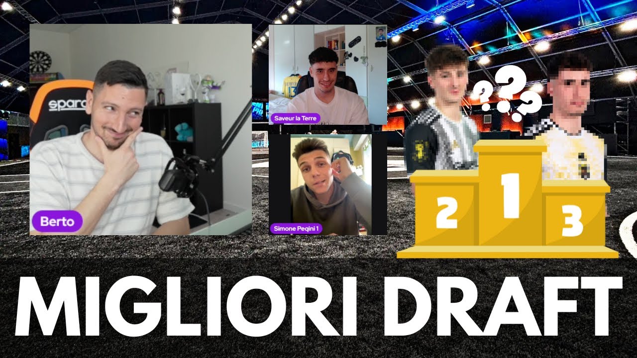 CHI SONO I MIGLIORI DRAFT DELLA KINGS LEAGUE ITALIA!? | Con Salvaterra, Peqini, Kalaja, Rossoni
