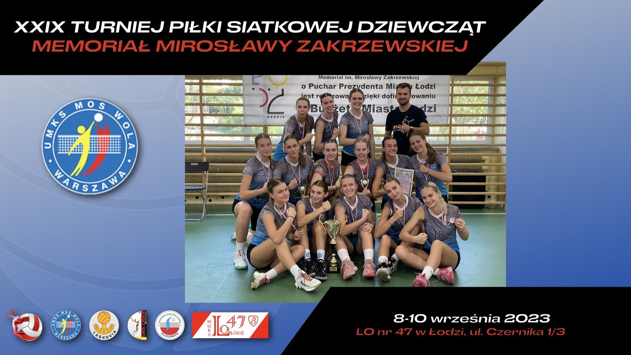 Ceremonia medalowa - Łódź - 10 września 2023 r.