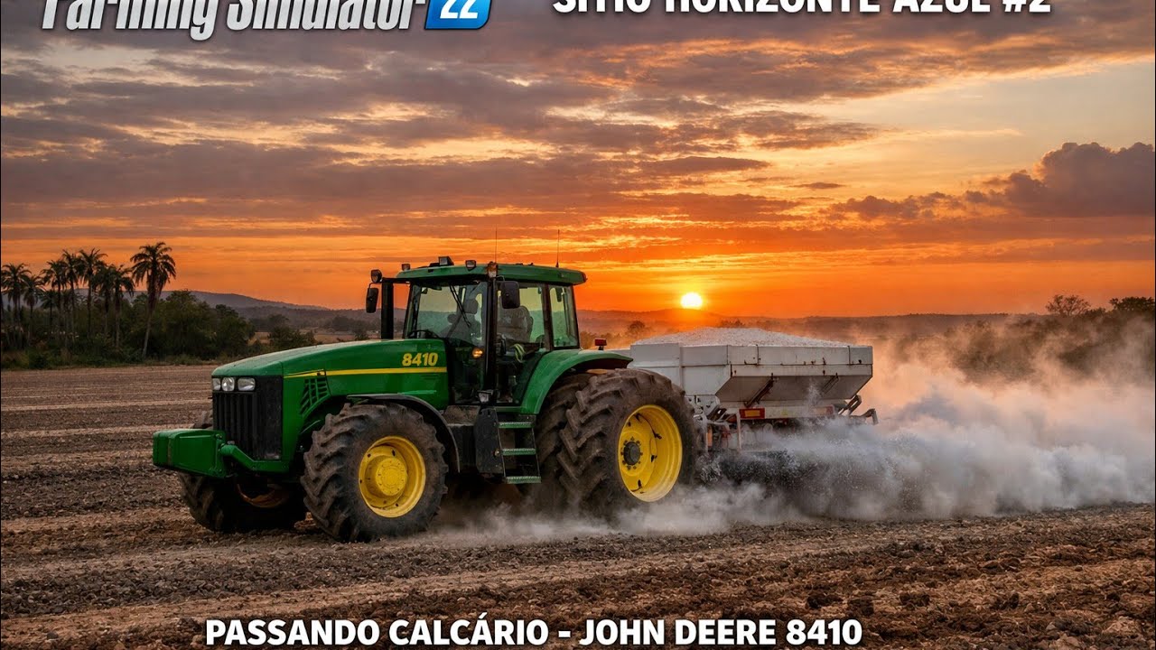 Farming Simulator 22 | sítio horizonte azul | fazendo a correção do ph